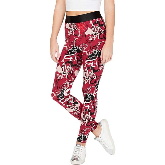 Material Girl Pants & Jumpsuits Material Girl Active Magenta Heart